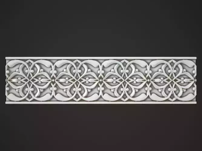 Classical moulding 3D model