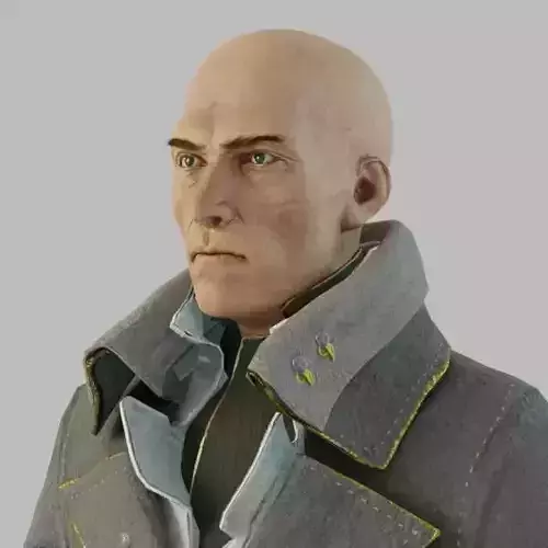 Noble Lord Low-poly 3D model