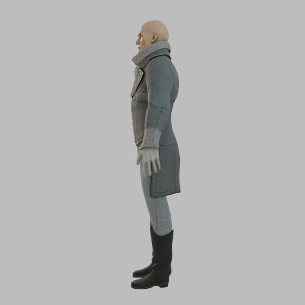 Noble Lord Low-poly 3D model_3