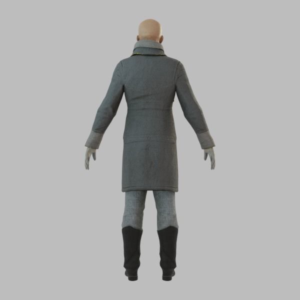 Noble Lord Low-poly 3D model_5