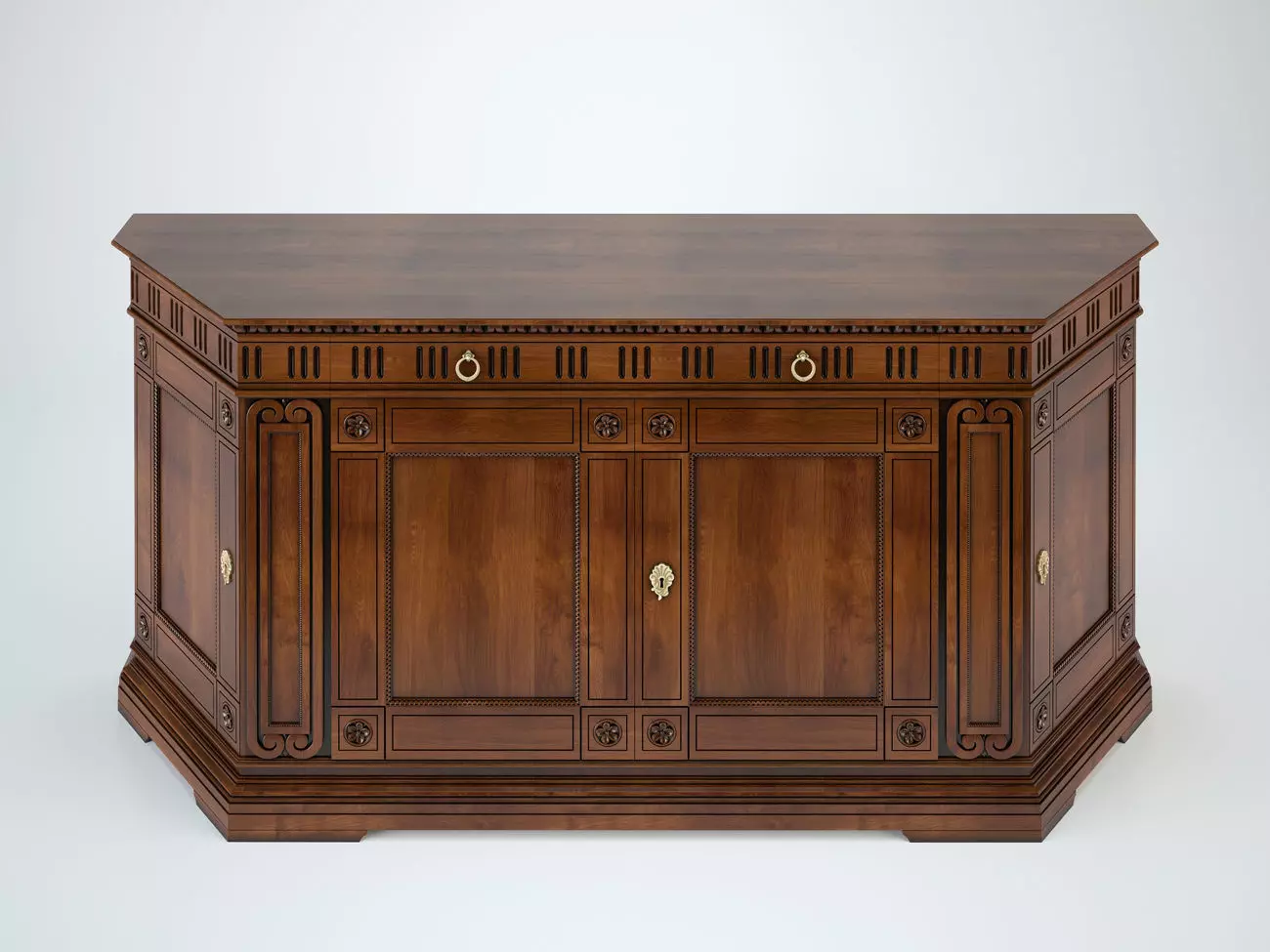 chest of drawers 3D model_0