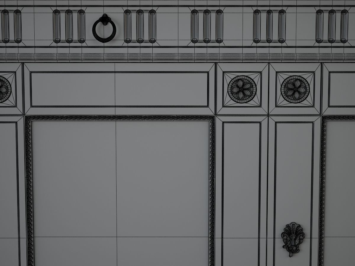 chest of drawers 3D model_3