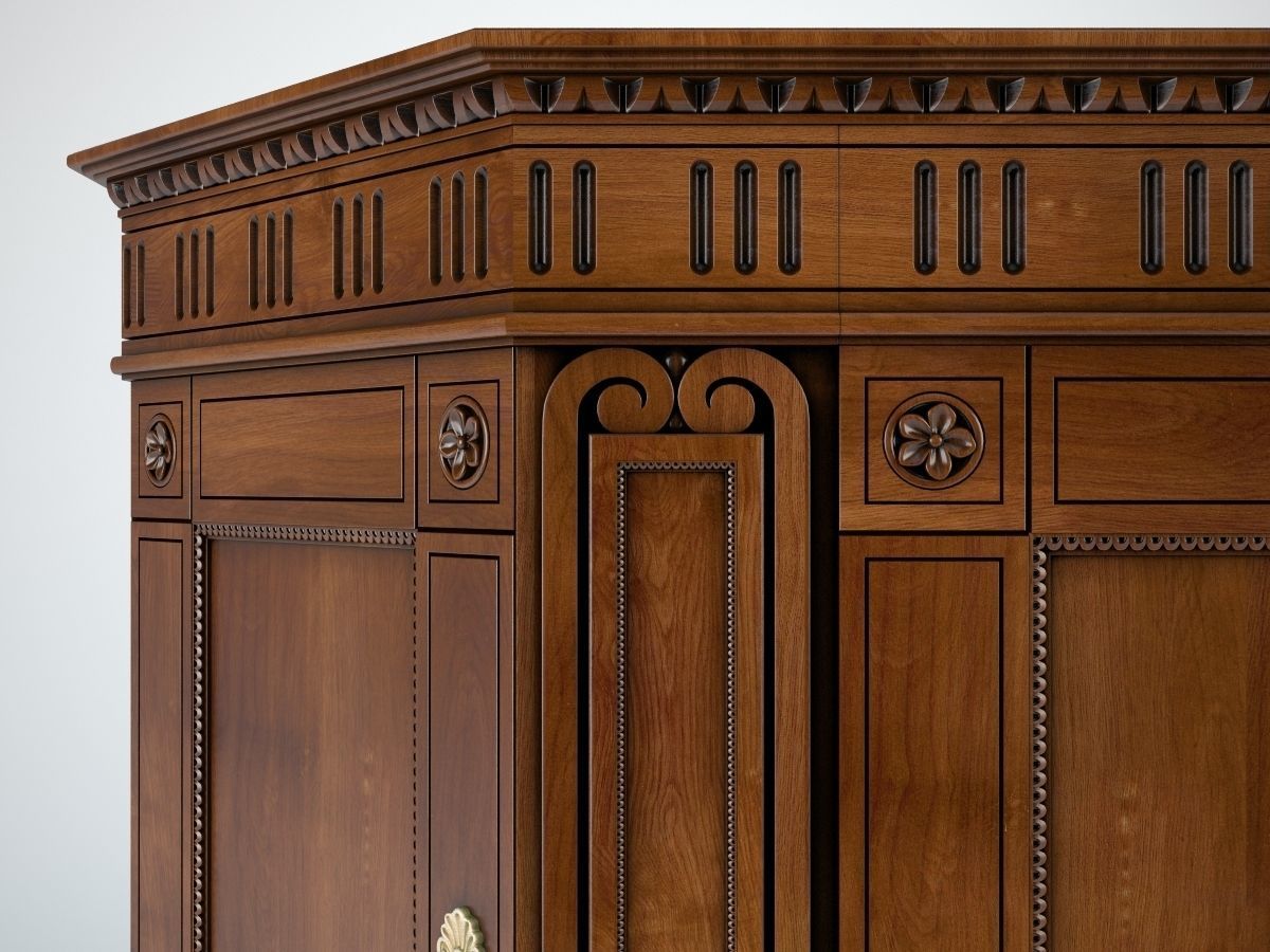 chest of drawers 3D model_5