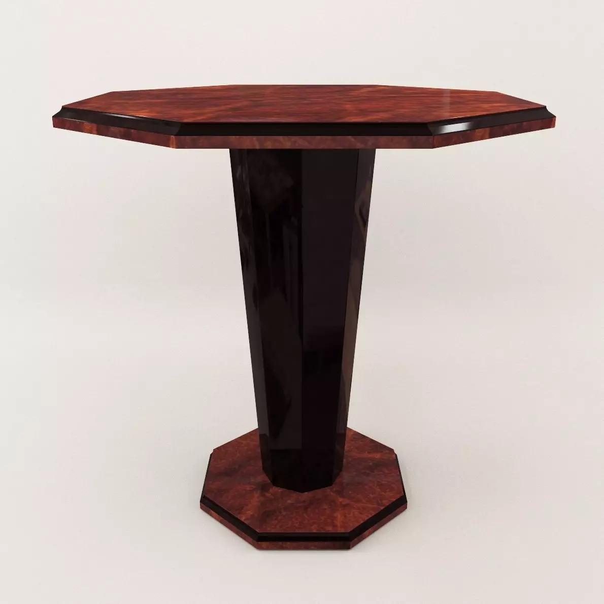 Side table - Art Deco 1920 3D model_0