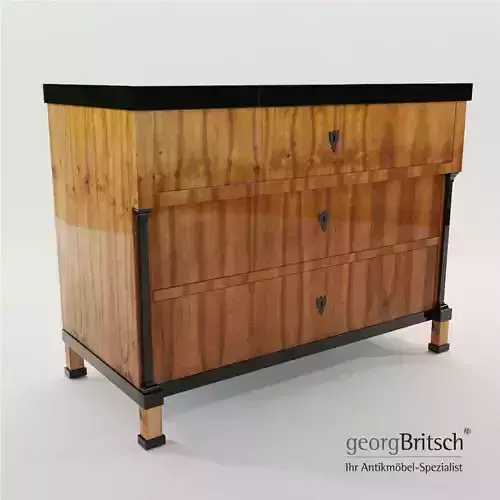 Biedermeier commode - South Germany 1820 - Georg Britsch