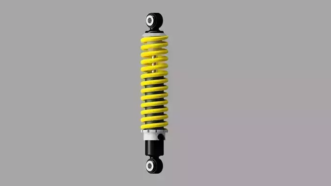 Shock Absorber 3D Model