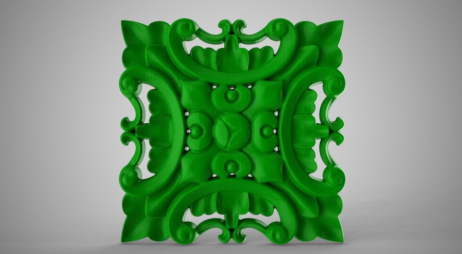 Burgeon Relief 3D print model_3