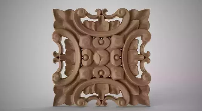 Burgeon Relief 3D print model