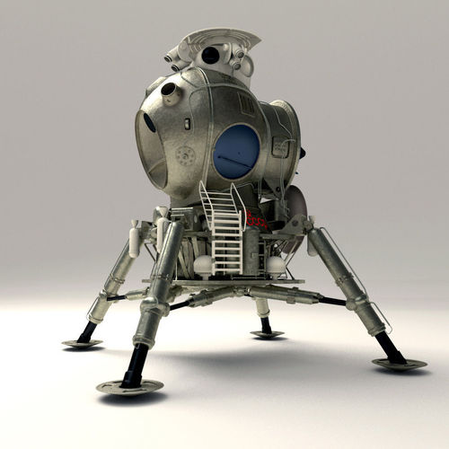 USSR Lunar Lander 3D model