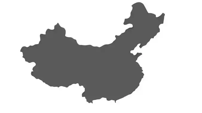 China 3d map Free 3D model