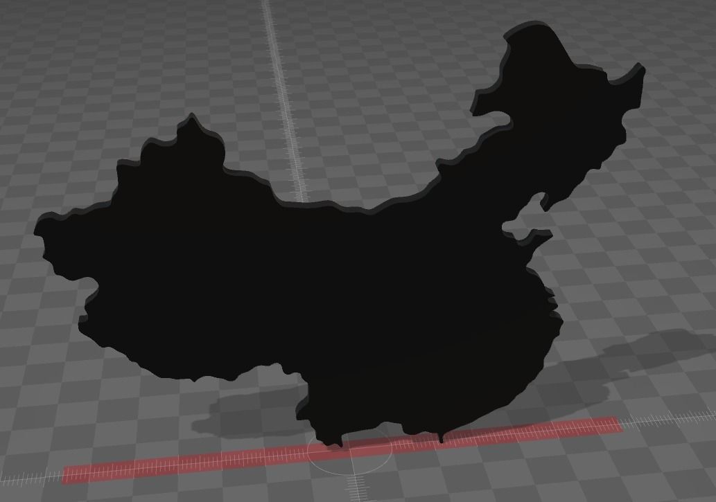 China 3d map Free 3D model_4