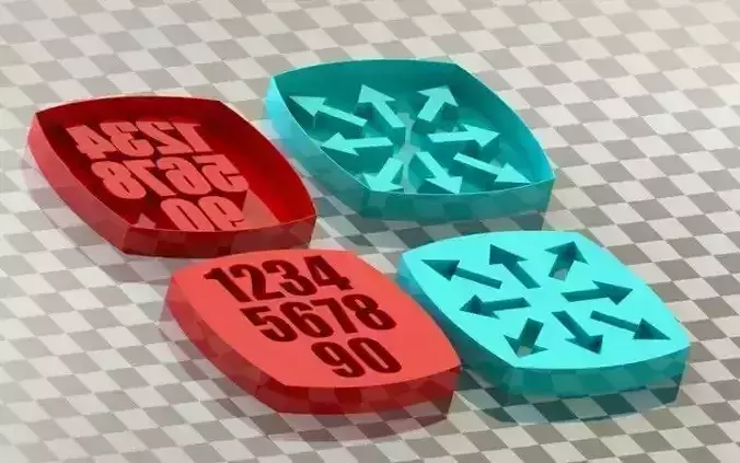 Ice trays Free 3D model