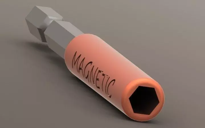 Magnetic bit holder Free 3D model