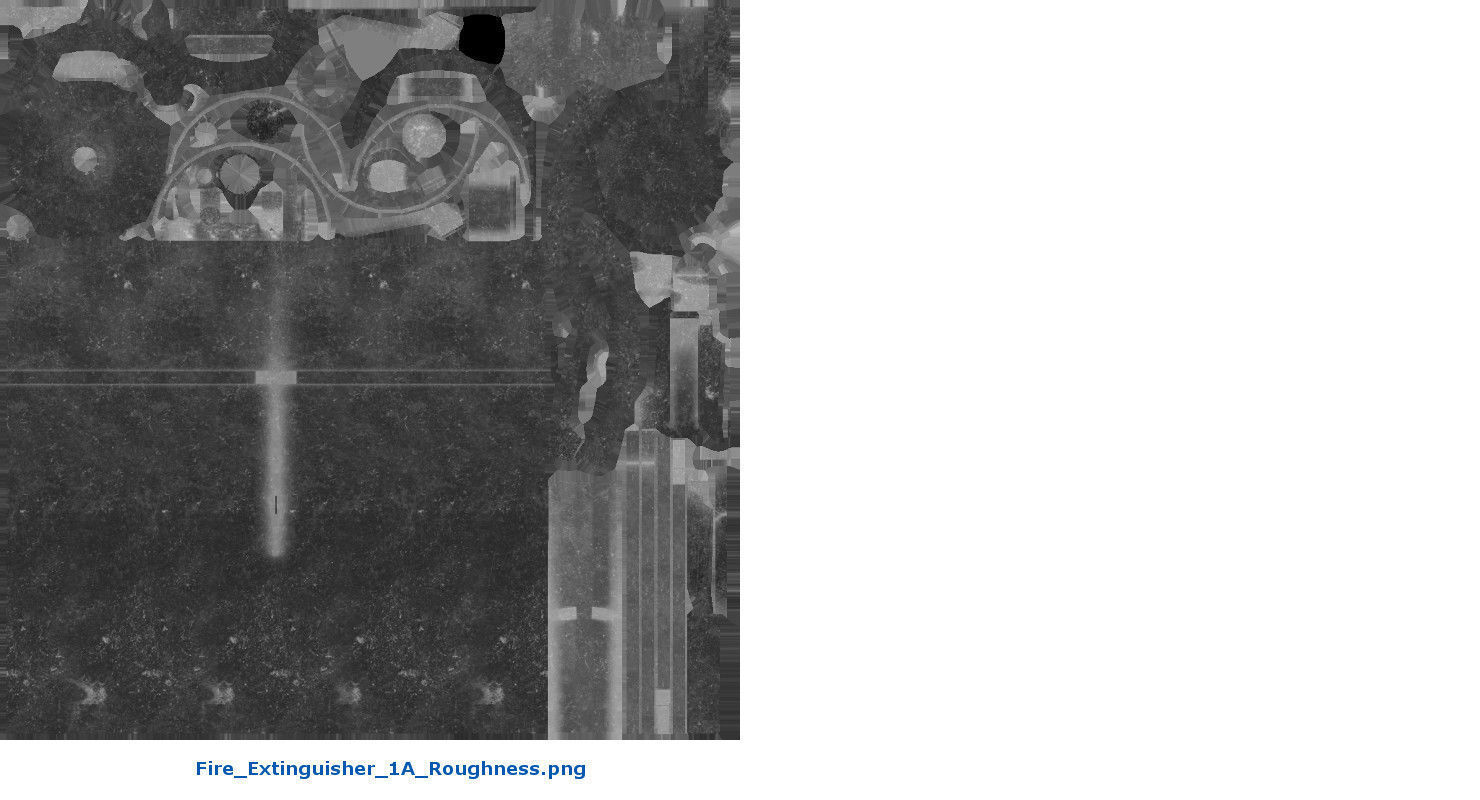 Fire Extinguisher 1A Low-poly 3D model_9