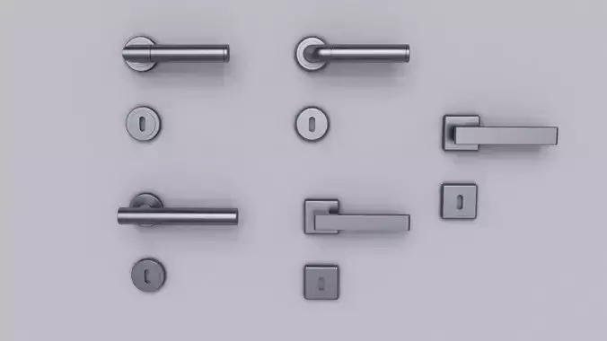 Door handle set 02  