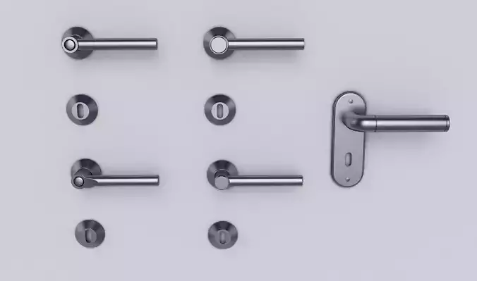 Door handle set 03