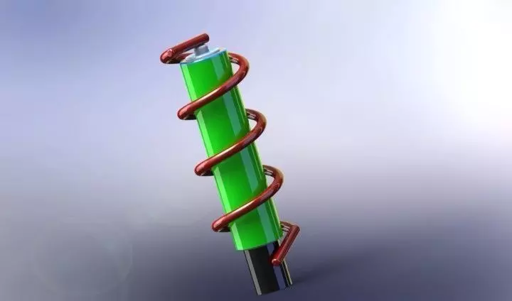 World simplest electric engine Free 3D model_0