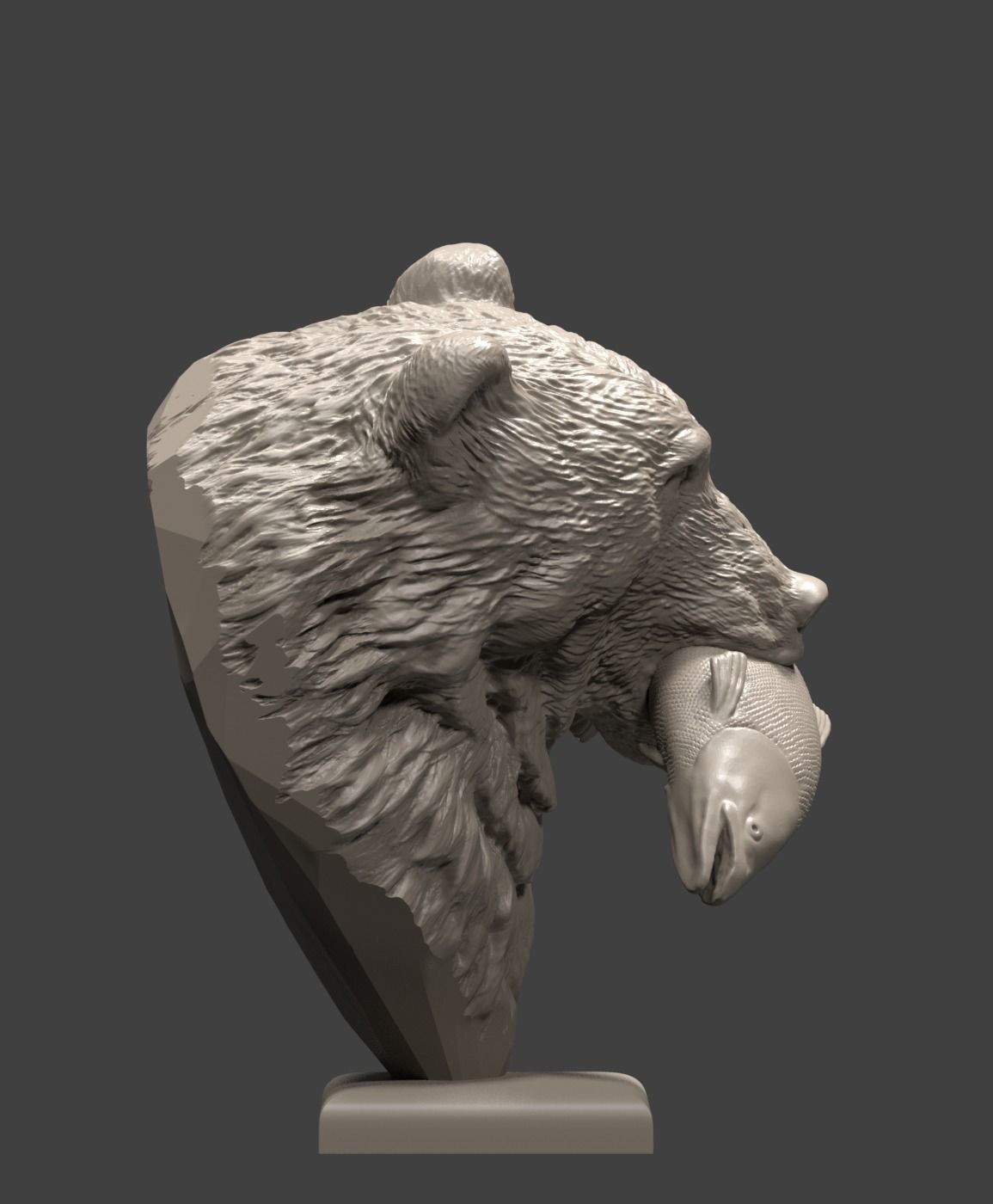 Bear and salmon 1