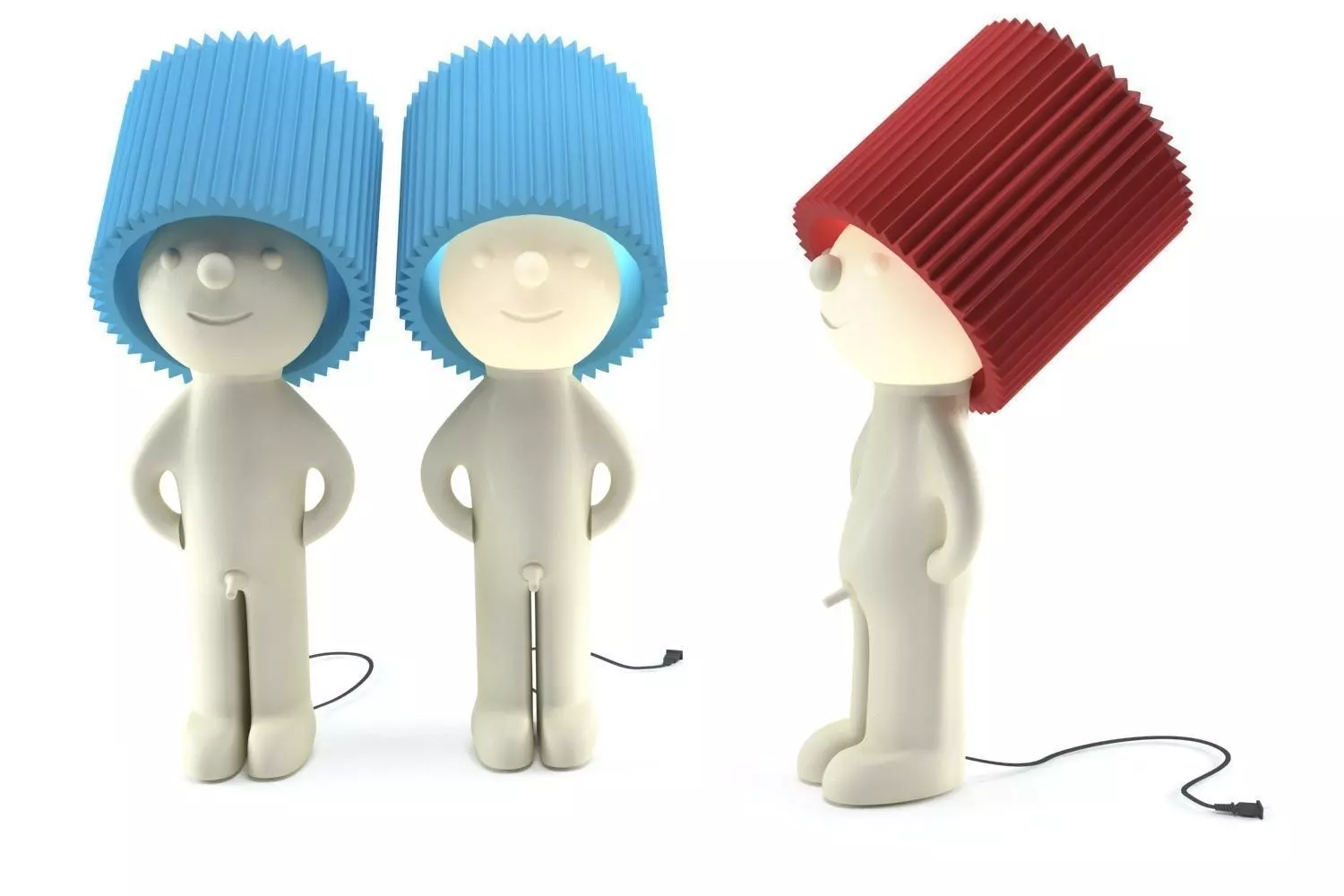 Naughty Boy Lamp children lamp kid lamp interior decor 3D model