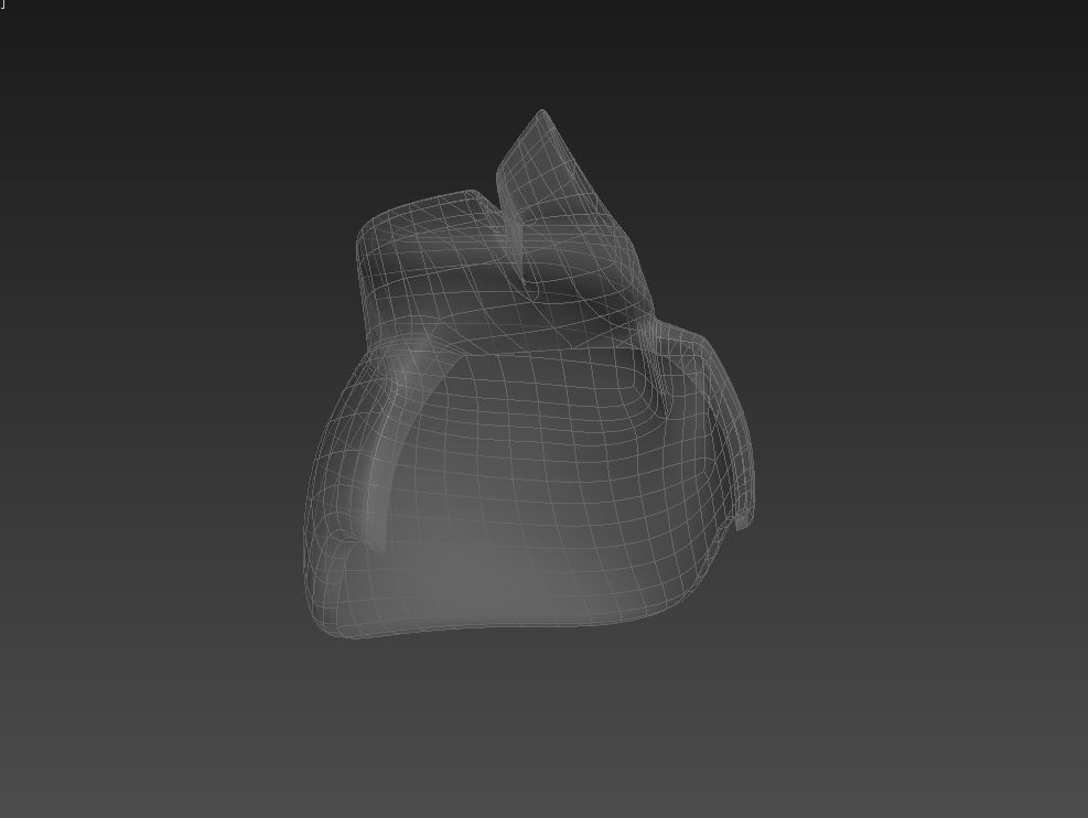 Hair 3d model cat 3D model_8