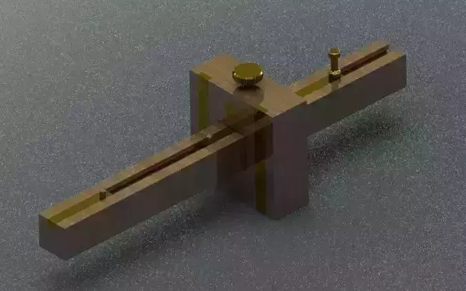 Mortice Gauge Free 3D model