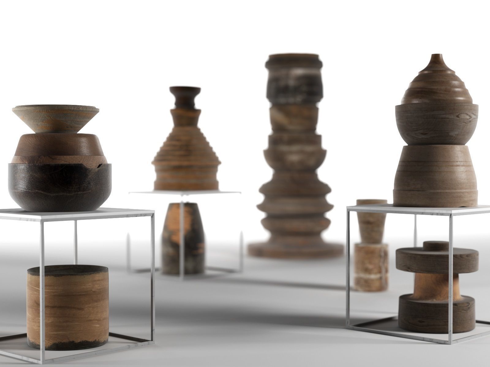 Decorative Objects Set 3 3D model_2