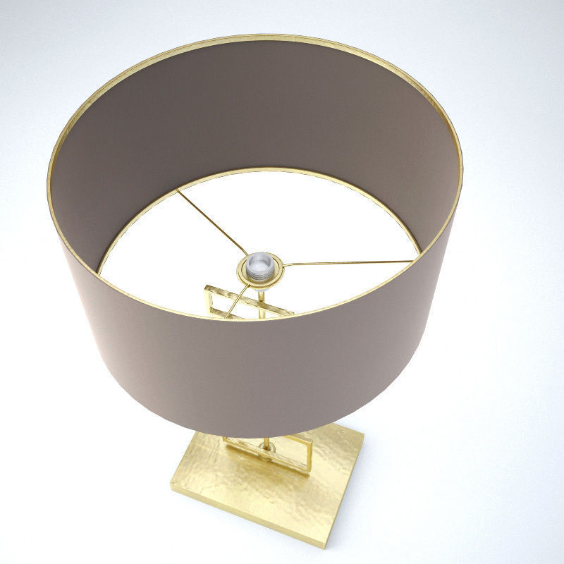 Modern luxurious table lamp - Porta Romana Salperton 3D model_3