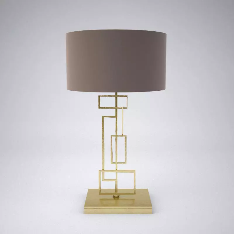 Modern luxurious table lamp - Porta Romana Salperton 3D model_0