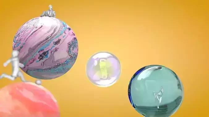 ball world Free low-poly 3D model