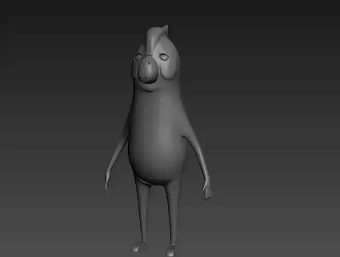 Orangutan cartoon character