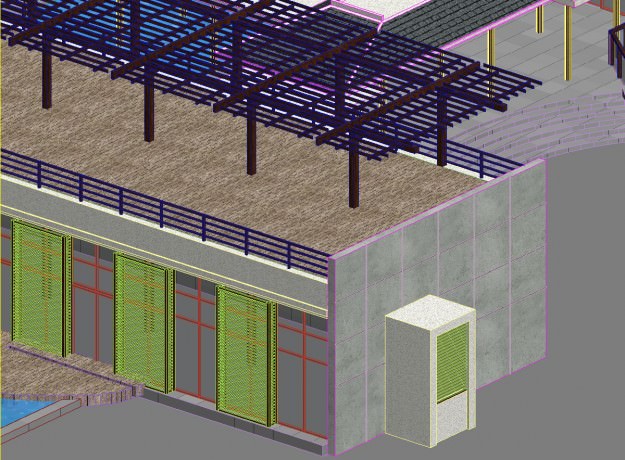 Public Building 01 3D model_11