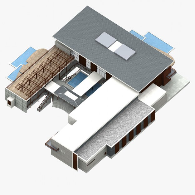 Public Building 01 3D model_12