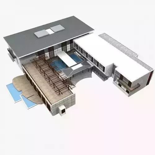 Public Building 01 3D model