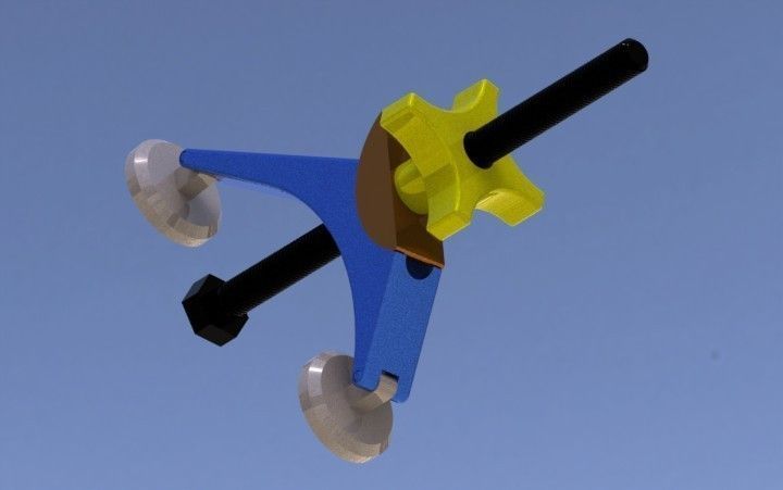 Pivot Clamp Free 3D model_2