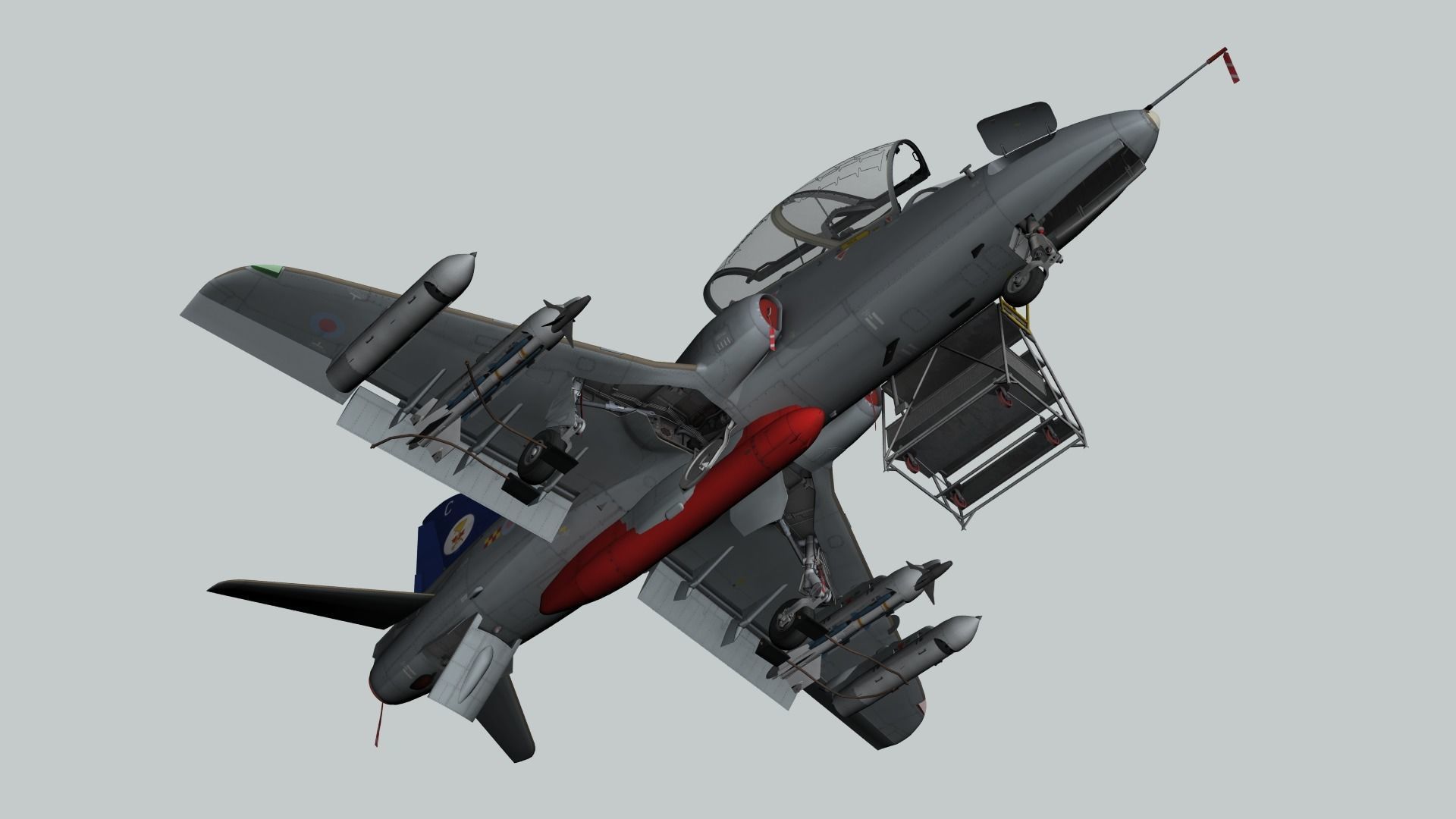 Hawk T1 3D model_3