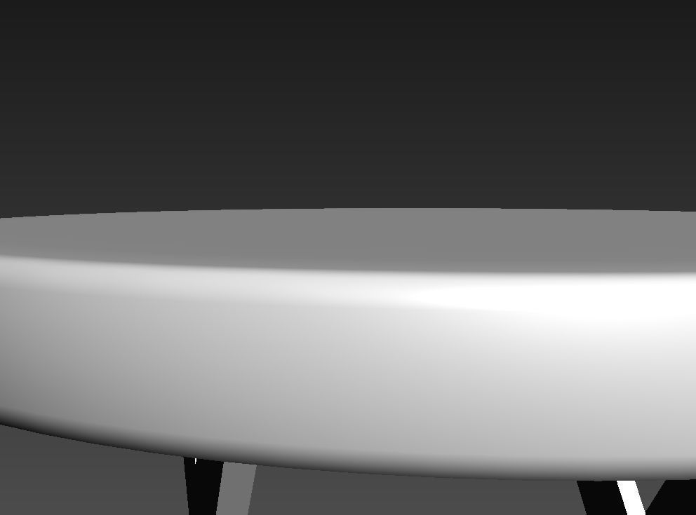 Table with cross 3D model_9