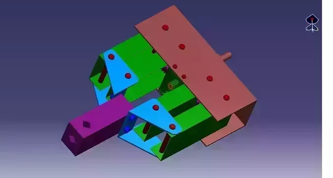 Robotic gripper Free 3D model