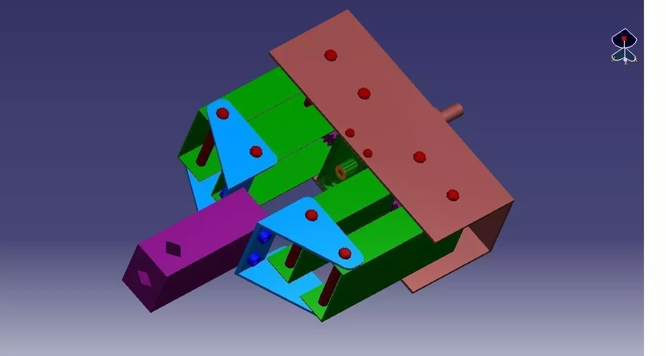 Robotic gripper Free 3D model_0