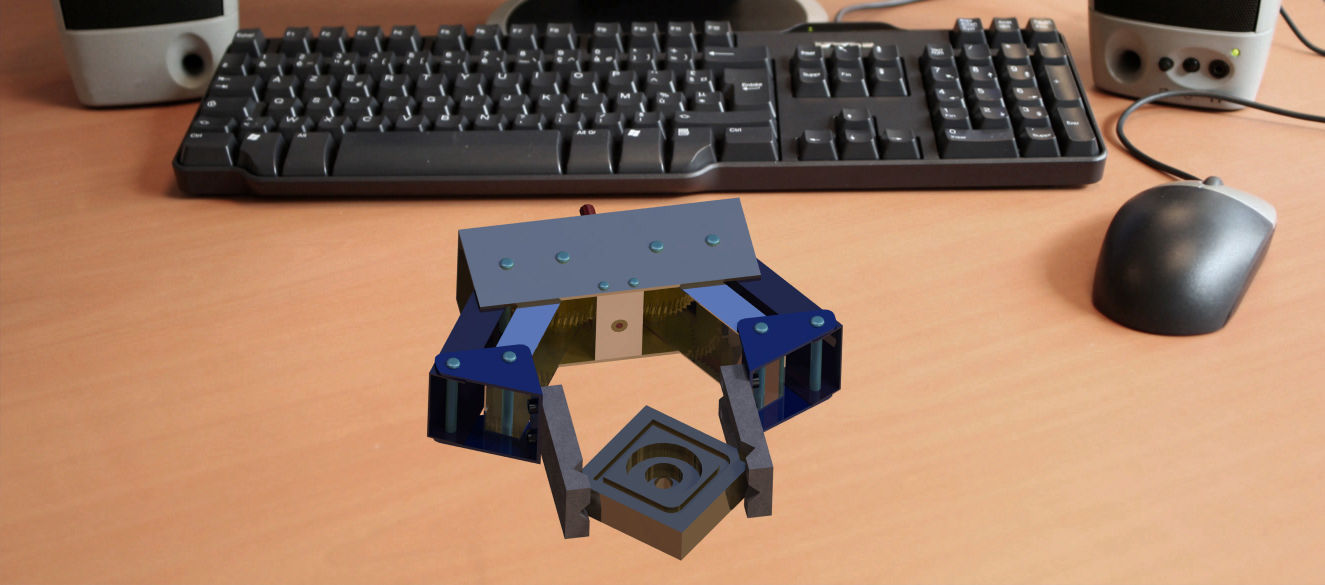 Robotic gripper Free 3D model_2