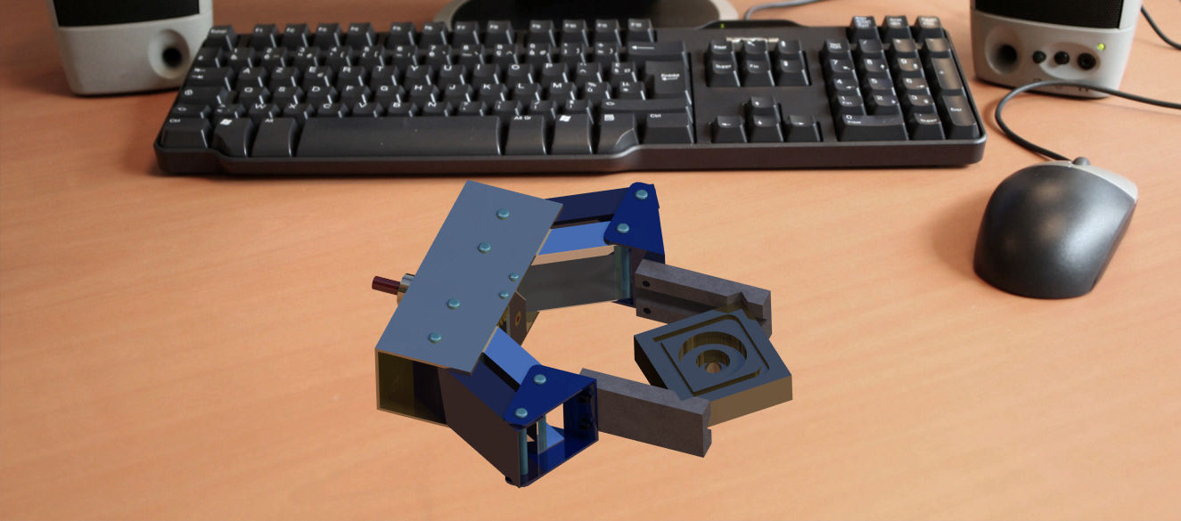 Robotic gripper Free 3D model_6