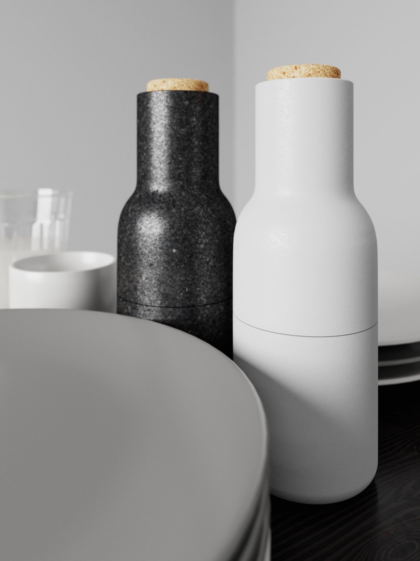 Scene for Cinema 4D and Corona Renderer Free 3D model_1