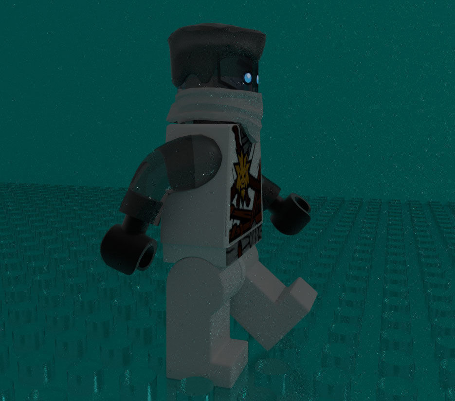 Lego Zane Ninjago Free 3D model_2