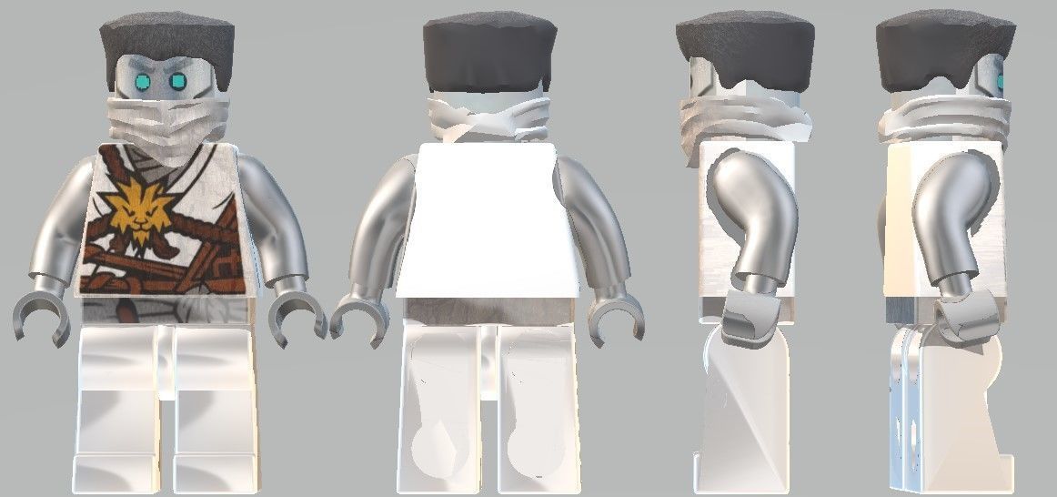 Lego Zane Ninjago Free 3D model_3