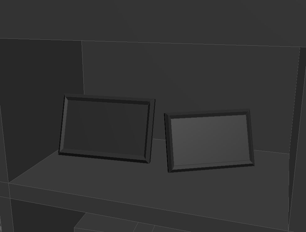 Book Shelf 3D model_6