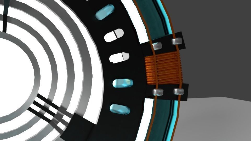 Arc Reactor 3D model_1