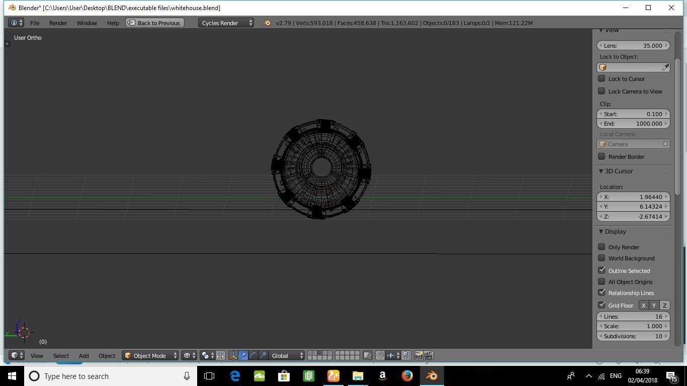 Arc Reactor 3D model_5