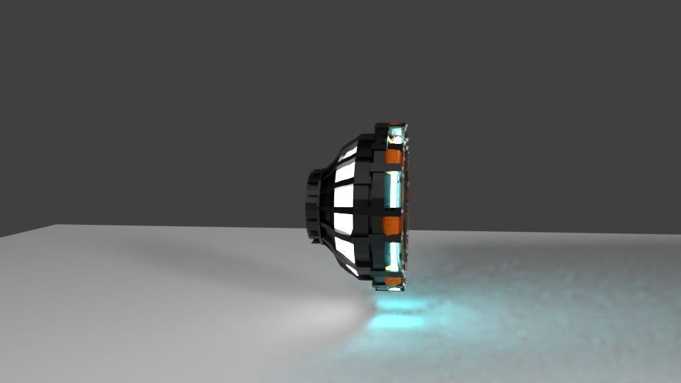 Arc Reactor 3D model_4