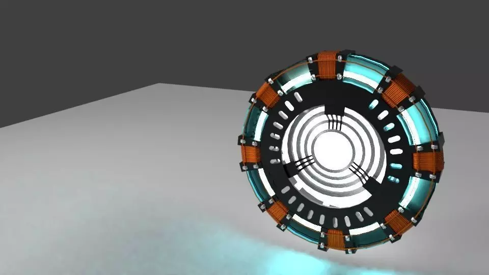 Arc Reactor 3D model_0