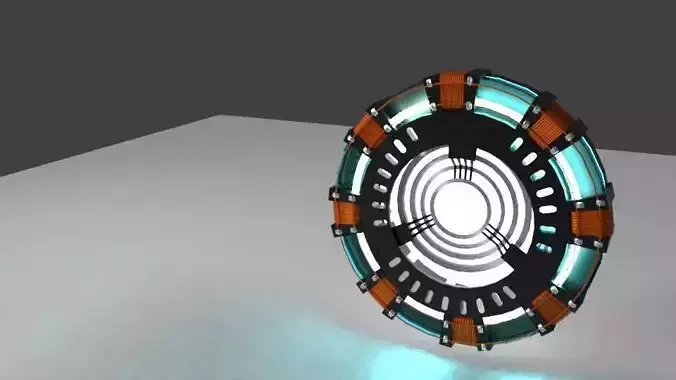 Arc Reactor 3D model
