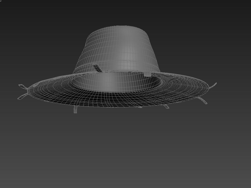 Hat Model 3D model_7